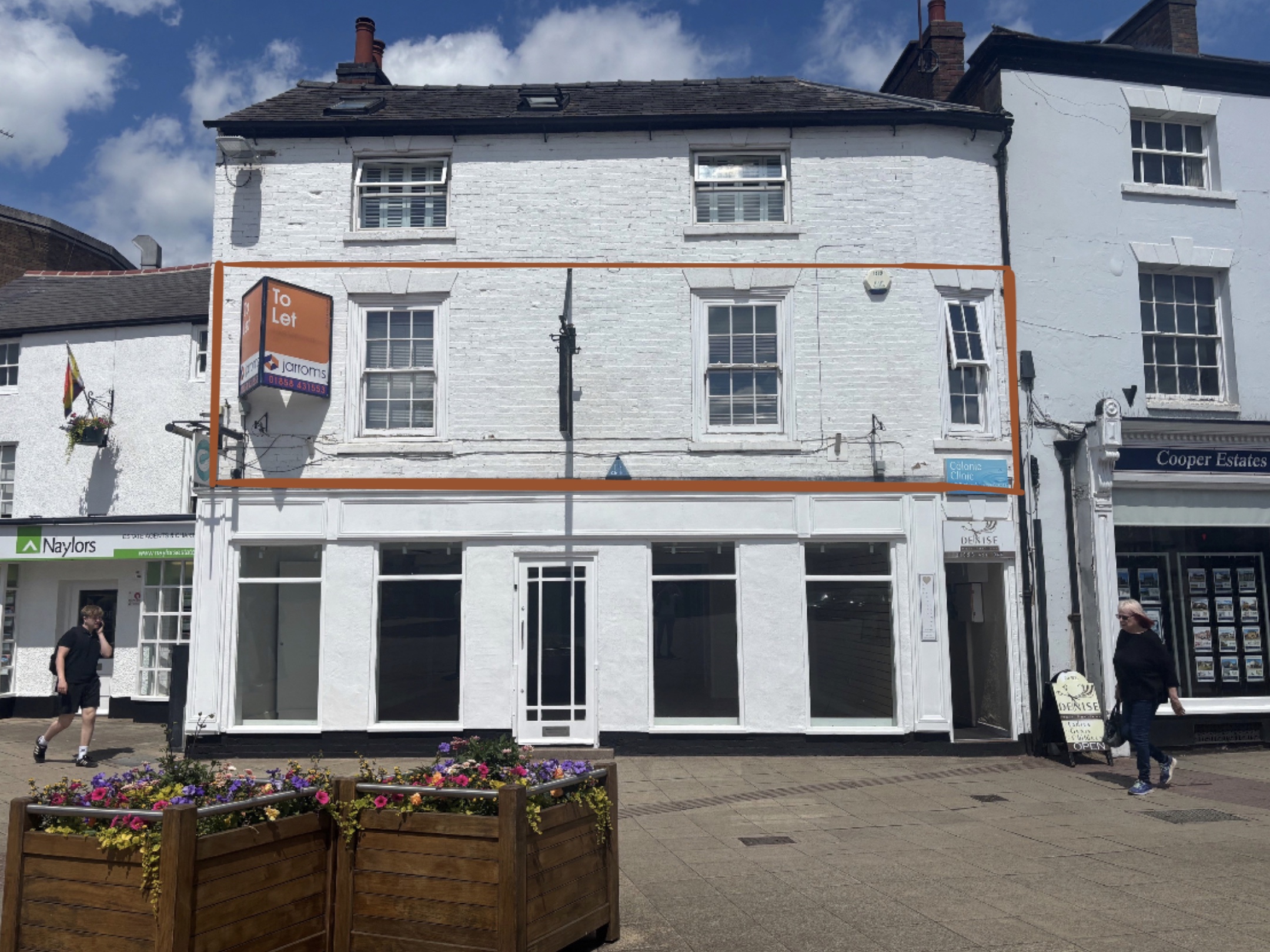 First Floor premises, 10 The Square, Market Harborough, Leicestershire, LE16 7PA